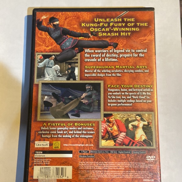 PlayStation 2 Croaching Tiger hidden Dragon - Picture 2 of 2